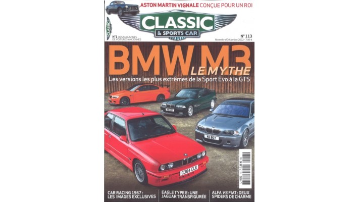CLASSICS AND SPORTS CAR EDITION FRANCAISE 